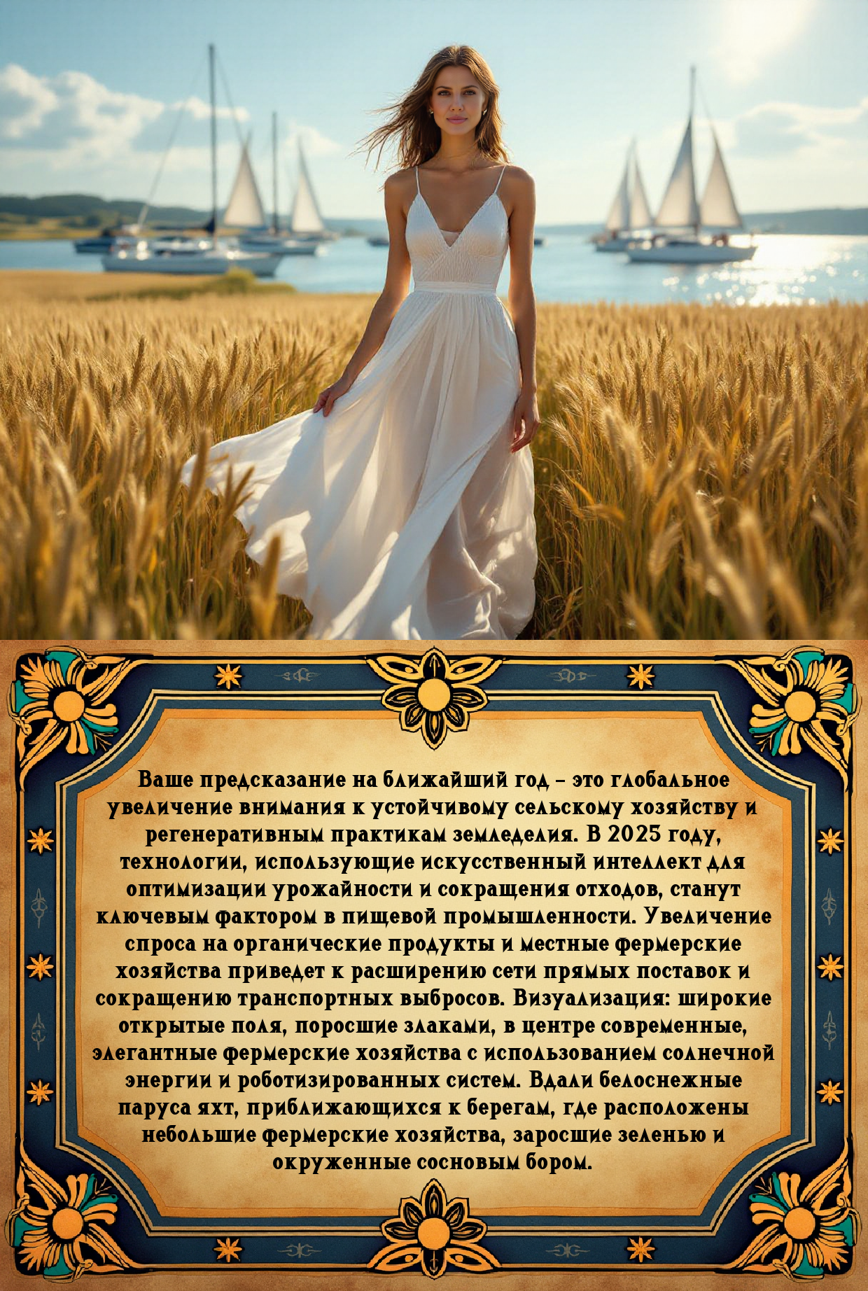 Пример предсказания нежный